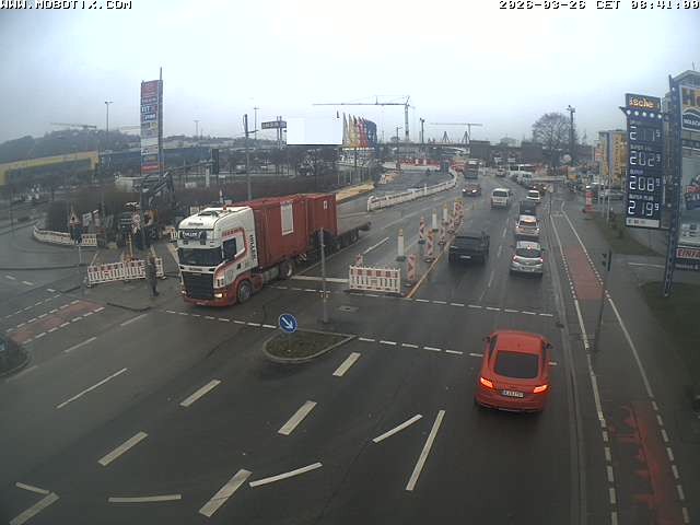 Archiv Foto Webcam Ulm: Blaubeurer Straße