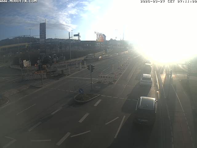 Archiv Foto Webcam Ulm: Blaubeurer Straße