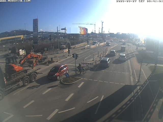 Archiv Foto Webcam Ulm: Blaubeurer Straße