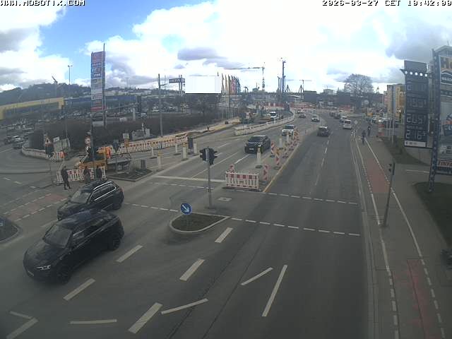 Archiv Foto Webcam Ulm: Blaubeurer Straße