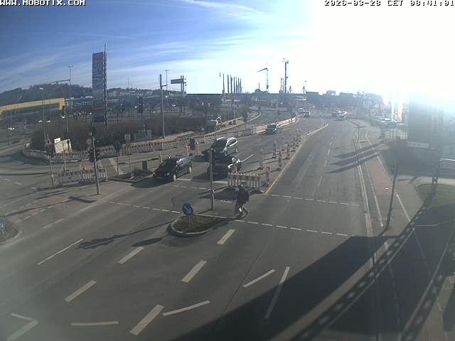 Archiv Foto Webcam Ulm: Blaubeurer Straße