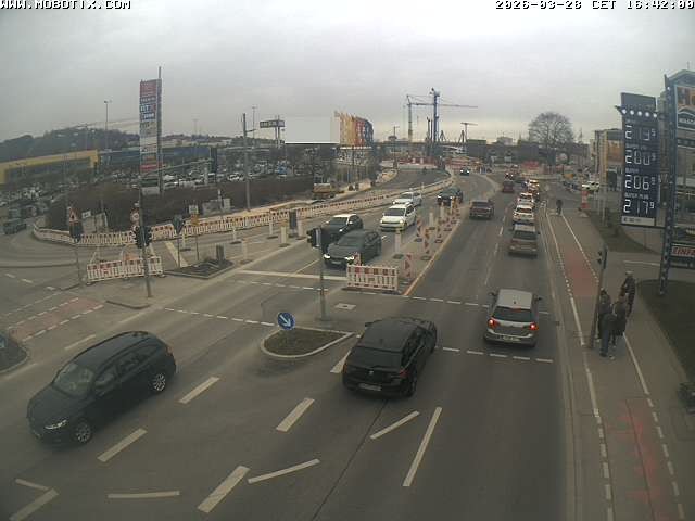 Archiv Foto Webcam Ulm: Blaubeurer Straße