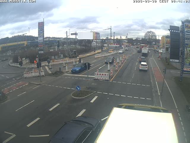 Archiv Foto Webcam Ulm: Blaubeurer Straße