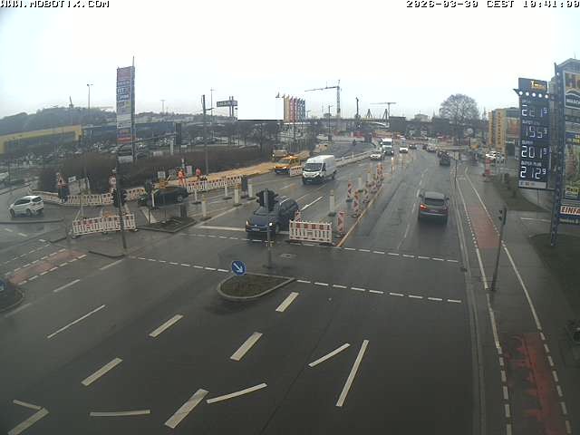 Archiv Foto Webcam Ulm: Blaubeurer Straße