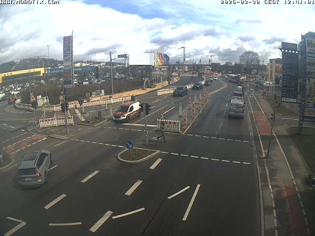 Archiv Foto Webcam Ulm: Blaubeurer Straße