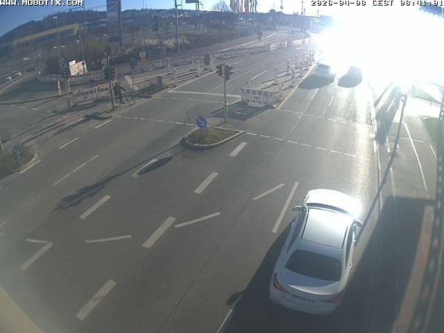 Archiv Foto Webcam Ulm: Blaubeurer Straße