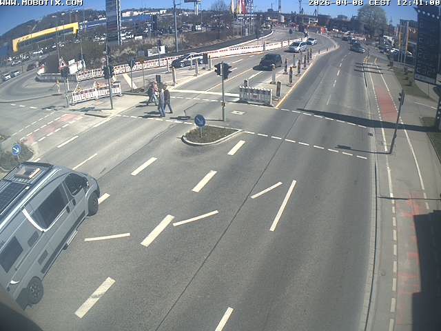 Archiv Foto Webcam Ulm: Blaubeurer Straße