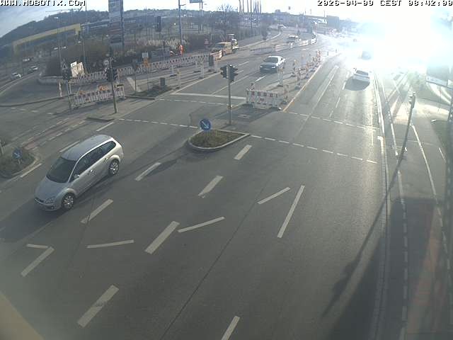 Archiv Foto Webcam Ulm: Blaubeurer Straße