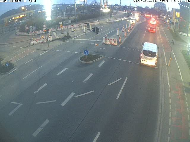 Archiv Foto Webcam Ulm: Blaubeurer Straße