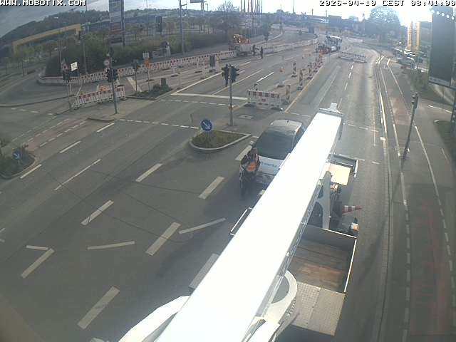 Archiv Foto Webcam Ulm: Blaubeurer Straße