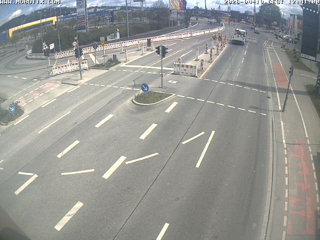 Archiv Foto Webcam Ulm: Blaubeurer Straße