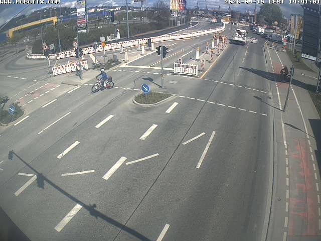 Archiv Foto Webcam Ulm: Blaubeurer Straße