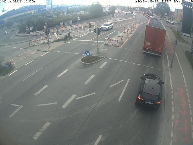 Archiv Foto Webcam Ulm: Blaubeurer Straße