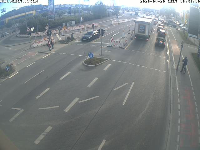 Archiv Foto Webcam Ulm: Blaubeurer Straße