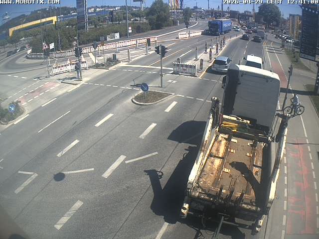 Archiv Foto Webcam Ulm: Blaubeurer Straße