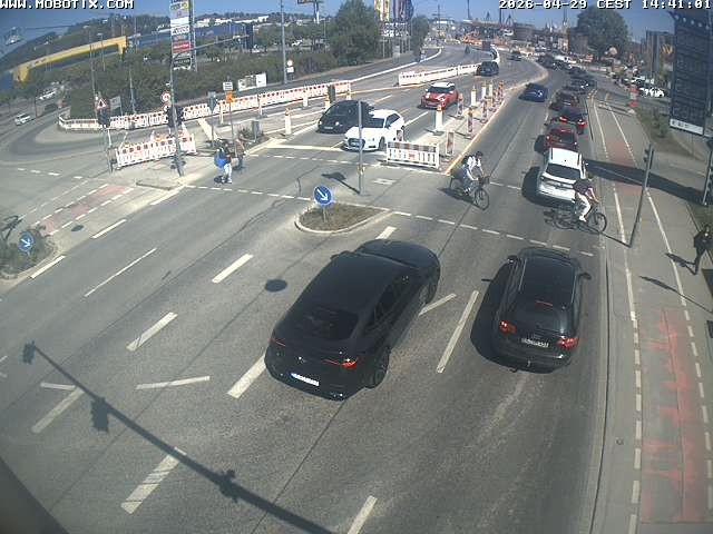 Archiv Foto Webcam Ulm: Blaubeurer Straße