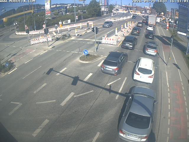 Archiv Foto Webcam Ulm: Blaubeurer Straße