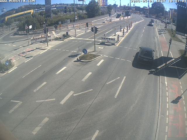 Archiv Foto Webcam Ulm: Blaubeurer Straße