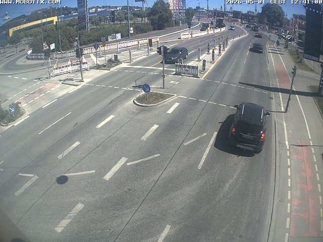 Archiv Foto Webcam Ulm: Blaubeurer Straße