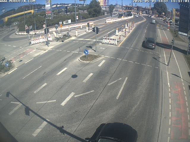 Archiv Foto Webcam Ulm: Blaubeurer Straße