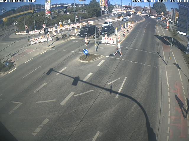 Archiv Foto Webcam Ulm: Blaubeurer Straße