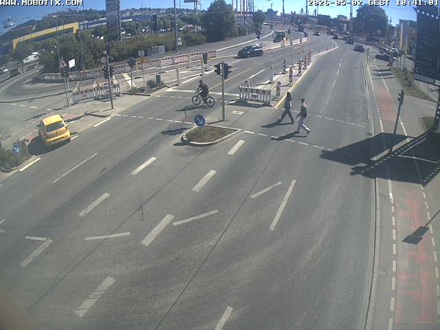 Archiv Foto Webcam Ulm: Blaubeurer Straße