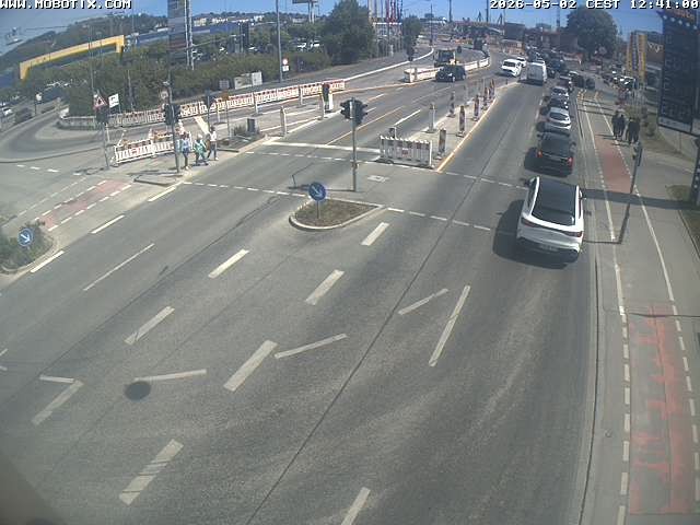 Archiv Foto Webcam Ulm: Blaubeurer Straße