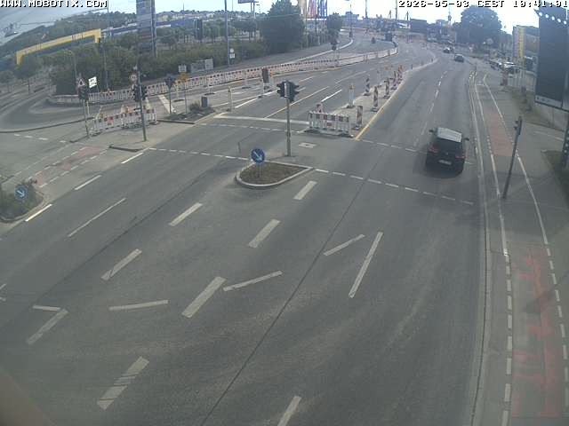 Archiv Foto Webcam Ulm: Blaubeurer Straße