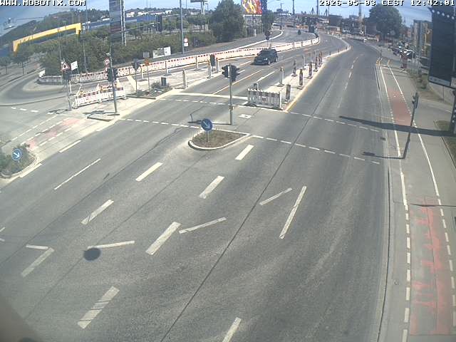 Archiv Foto Webcam Ulm: Blaubeurer Straße