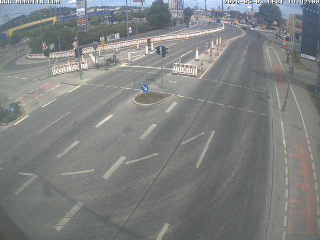 Archiv Foto Webcam Ulm: Blaubeurer Straße