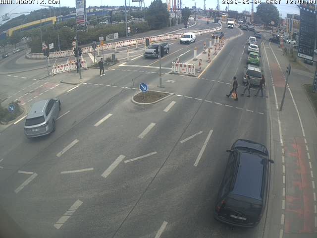 Archiv Foto Webcam Ulm: Blaubeurer Straße