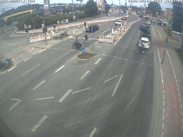Archiv Foto Webcam Ulm: Blaubeurer Straße