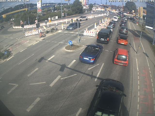 Archiv Foto Webcam Ulm: Blaubeurer Straße