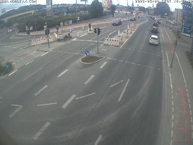 Archiv Foto Webcam Ulm: Blaubeurer Straße