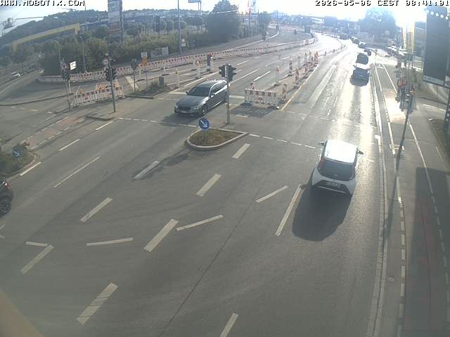 Archived image Webcam Ulm - View Blaubeurer Street