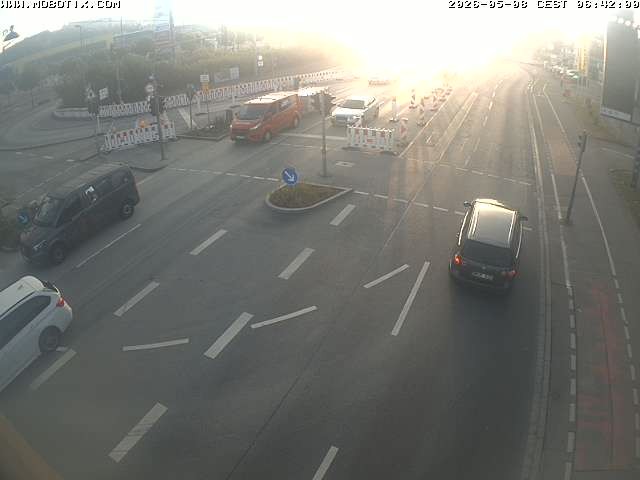 Archiv Foto Webcam Ulm: Blaubeurer Straße