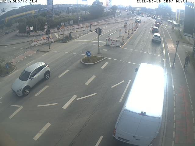 Archiv Foto Webcam Ulm: Blaubeurer Straße