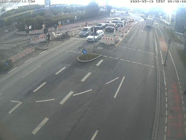 Archiv Foto Webcam Ulm: Blaubeurer Straße