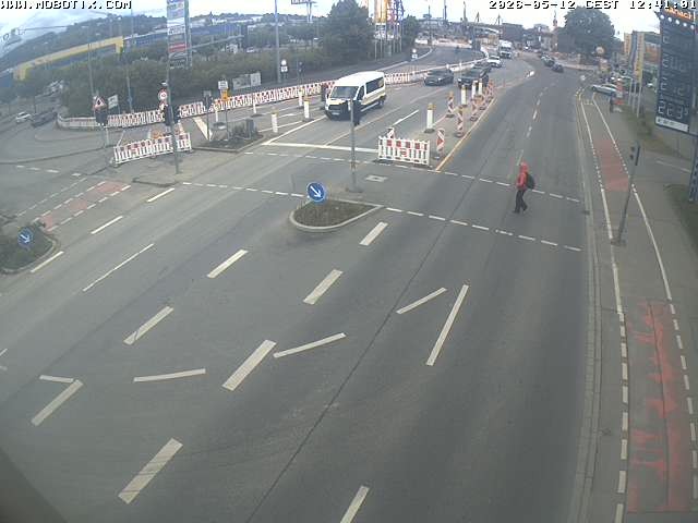 Archiv Foto Webcam Ulm: Blaubeurer Straße
