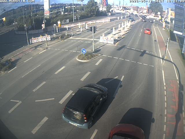 Archiv Foto Webcam Ulm: Blaubeurer Straße