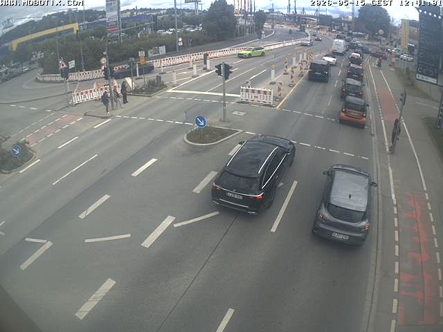Archiv Foto Webcam Ulm: Blaubeurer Straße