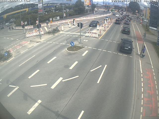 Archiv Foto Webcam Ulm: Blaubeurer Straße