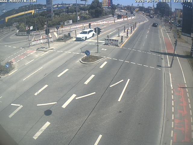 Archiv Foto Webcam Ulm: Blaubeurer Straße