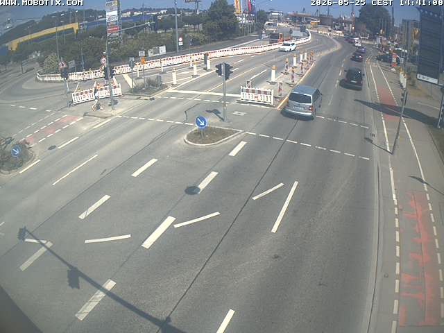 Archiv Foto Webcam Ulm: Blaubeurer Straße