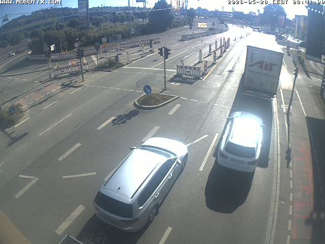 Archiv Foto Webcam Ulm: Blaubeurer Straße