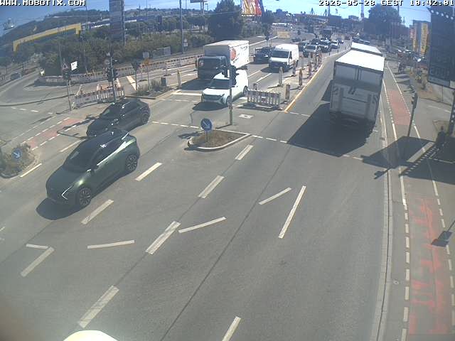 Archiv Foto Webcam Ulm: Blaubeurer Straße