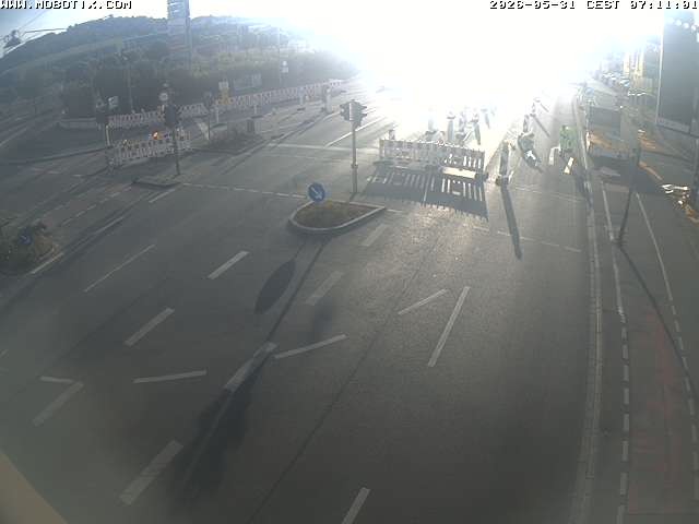 Archiv Foto Webcam Ulm: Blaubeurer Straße