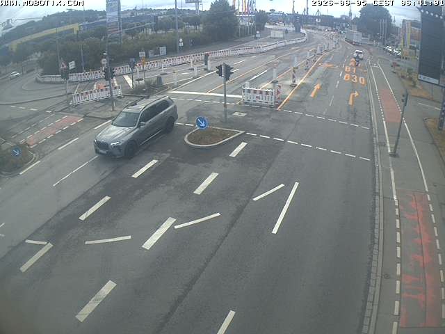 Archiv Foto Webcam Ulm: Blaubeurer Straße