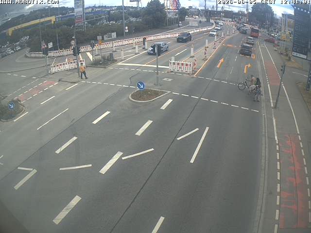 Archiv Foto Webcam Ulm: Blaubeurer Straße