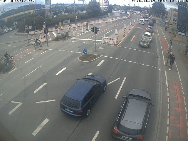 Archiv Foto Webcam Ulm: Blaubeurer Straße